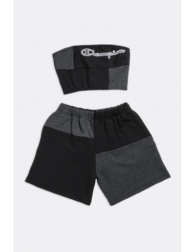 Rework Champion Patchwork Sweatshorts Set - M Faites des économies