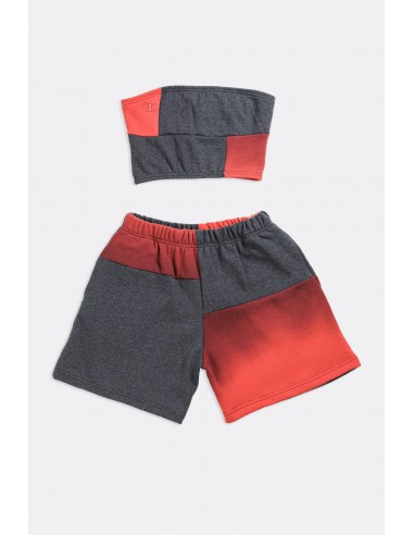 Rework Champion Patchwork Sweatshorts Set - S JUSQU'A -70%! 