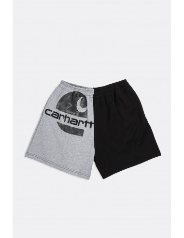 Unisex Rework Carhartt Patchwork Tee Shorts - M Venez découvrir notre 