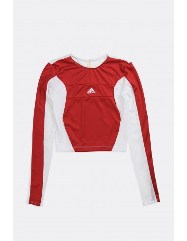 Rework Adidas Wave Mesh Long Sleeve Top - S destockage