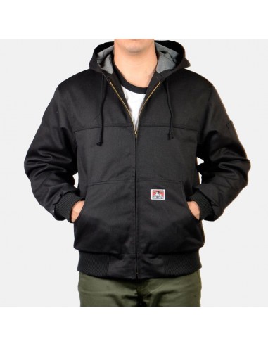 Full-Zip Hooded Jacket: Black en ligne des produits 