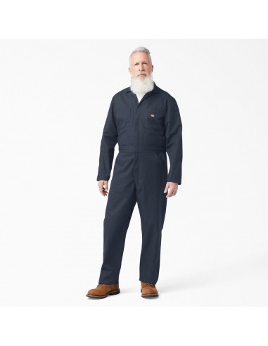 Long Sleeve Coveralls, Dark Navy la colonne vertébrale