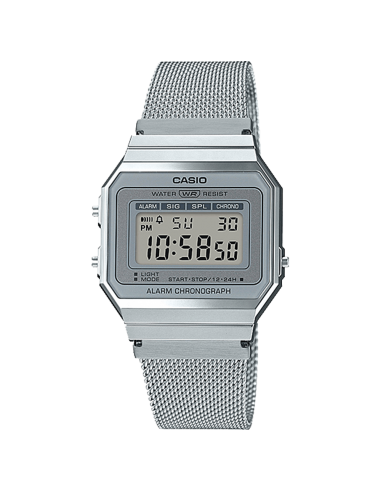 Casio Vintage Collection Watch - Silver en ligne des produits 