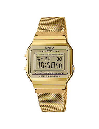 Casio Vintage Collection Watch - Gold pas cher chine