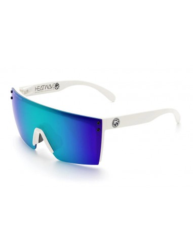 Lazer Face Sunglasses: White Frame Z87 Polarized Galaxy Blue À commander