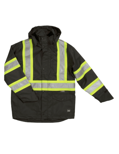 Safety Rain Jacket - Black sur le site 