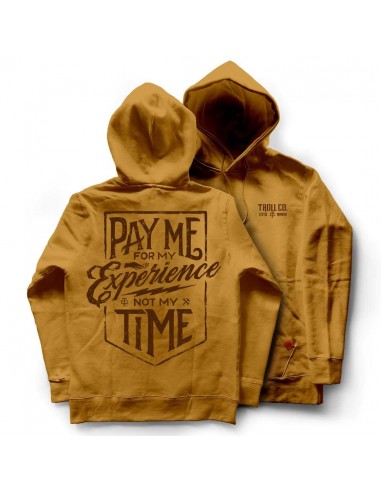 Pay Me Hoodie - Saddle Brown les ctes