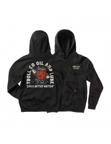 Better Wetter Hoodie, Black basket pas cher