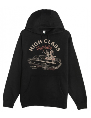 Women’s High Class Camino Hoodie, Black de pas cher