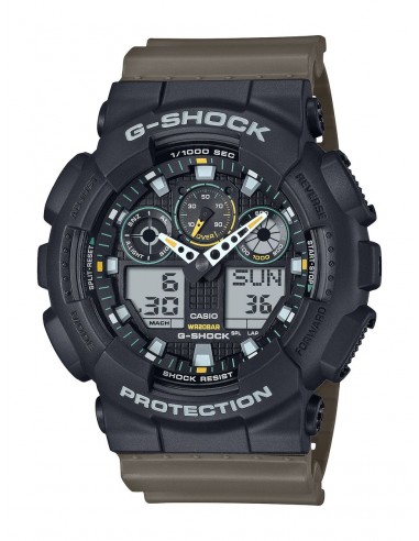 Analog-Digital GA-110 Series, Black and Tan destockage