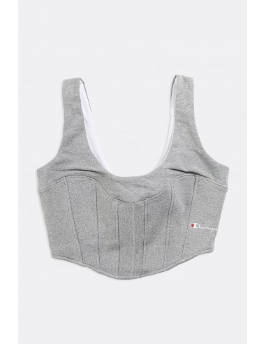 Rework Champion Sweatshirt Bustier - L ou a consommer sur place