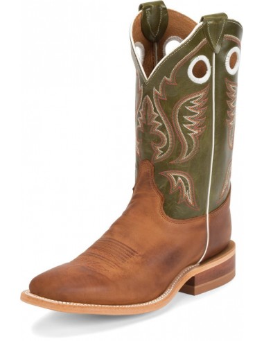 Justin Cognac Apache Bent Rail Men's Boot À commander