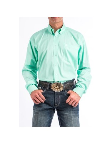 Cinch Green Classic Fit Men's Shirt les ctes