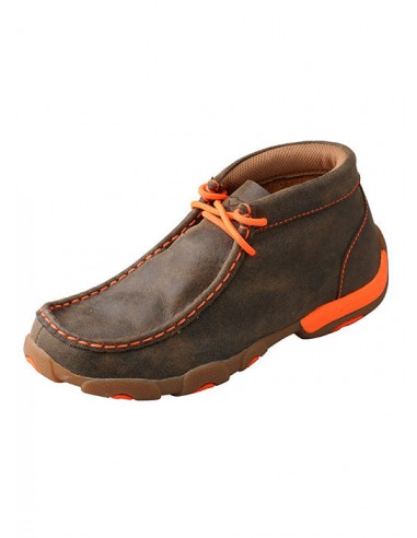 Twisted X Neon Orange Children's Driving Moc outlet