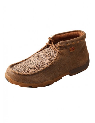 Twisted X Tooled Ladies' Driving Moc livraison et retour toujours gratuits