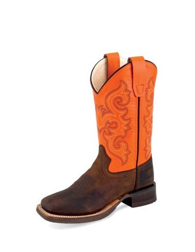 Old West Chocolate Children's Boot sur le site 