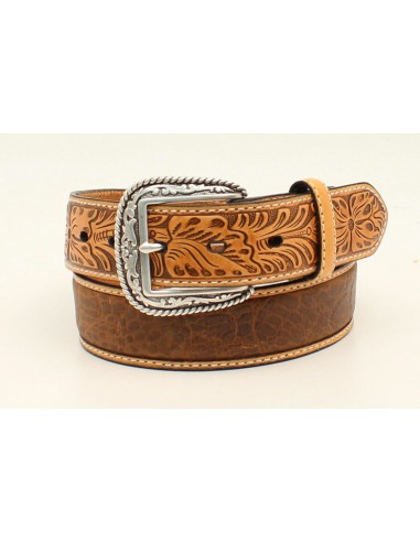 Ariat Croc Print Floral Tabs Men's Belt Comparez plus de prix