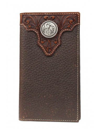 Ariat Overlay Concho Rodeo Wallet brillant des détails fins