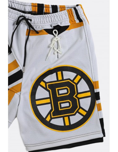 Unisex Rework Bruins NHL Jersey Shorts - Women-L, Men -M Les magasins à Paris