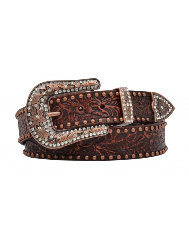 Dark Brown Floral Ladies' Belt 2023